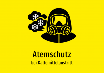 Atemschutz - bei Kältemittelaustritt