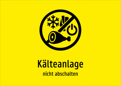 Kälteanlage - nicht abschalten