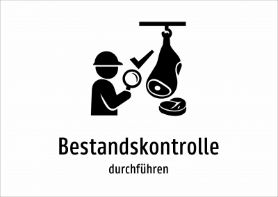 Bestandskontrolle - durchführen