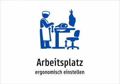 Arbeitsplatz - ergonomisch einstellen