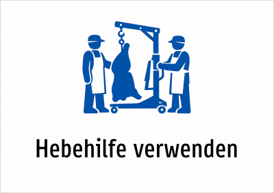 Hebehilfe verwenden