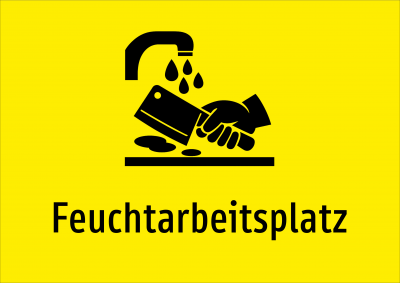 Feuchtarbeitsplatz