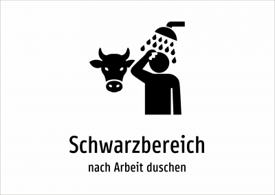 Schwarzbereich - nach Arbeit duschen