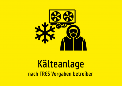 Kälteanlage - nach TRGS Vorgaben betreiben