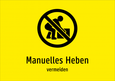 Manuelles Heben - vermeiden