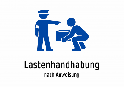 Lastenhandhabung - nach Anweisung