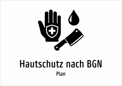 Hautschutz nach BGN - Plan