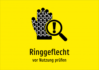 Ringgeflecht - vor Nutzung prüfen