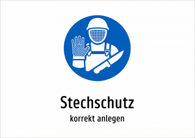 Stechschutz - korrekt anlegen