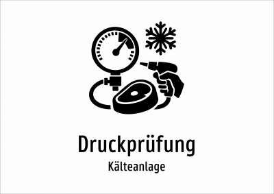 Druckprüfung - Kälteanlage