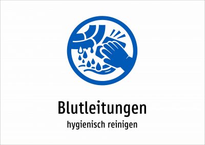 Blutleitungen - hygienisch reinigen