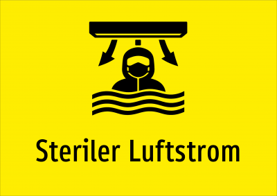 Steriler Luftstrom