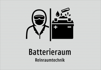 Batterieraum - Reinraumtechnik