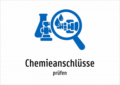 Chemieanschlüsse - prüfen