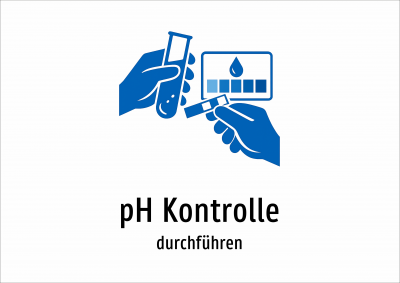 pH Kontrolle - durchführen