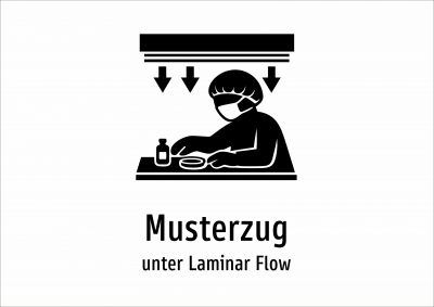 Musterzug - unter Laminar Flow