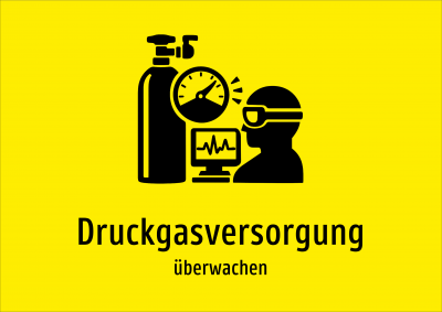 Druckgasversorgung - überwachen
