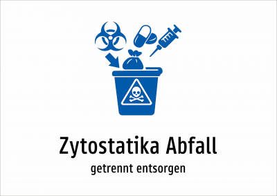 Zytostatika Abfall - getrennt entsorgen
