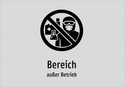 Bereich - außer Betrieb