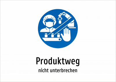 Produktweg - nicht unterbrechen