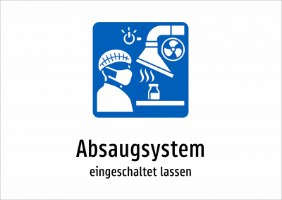 Absaugsystem - eingeschaltet lassen
