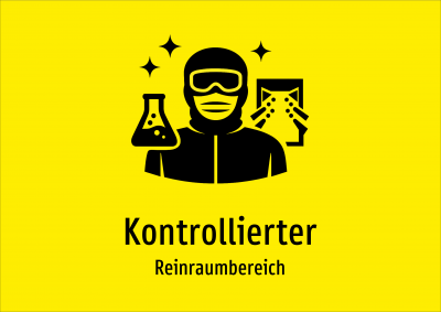 Kontrollierter - Reinraumbereich