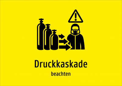 Druckkaskade - beachten