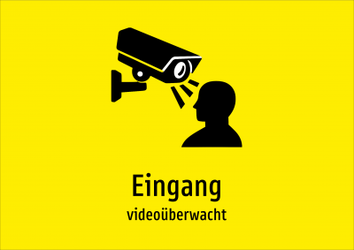 Eingang - videoüberwacht