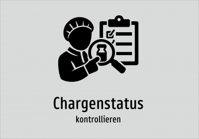 Chargenstatus - kontrollieren