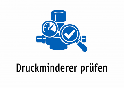 Druckminderer prüfen
