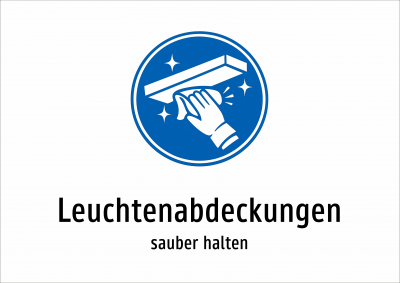 Leuchtenabdeckungen - sauber halten