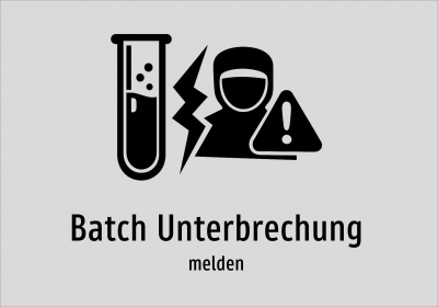 Batch Unterbrechung - melden