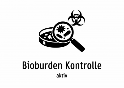 Bioburden Kontrolle - aktiv