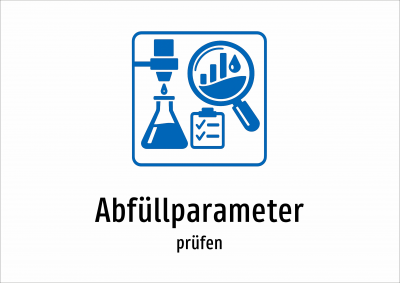 Abfüllparameter - prüfen