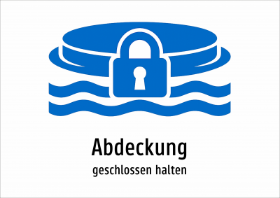 Abdeckung - geschlossen halten