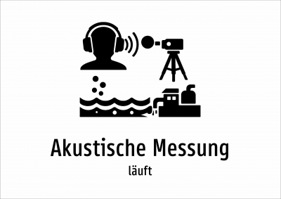 Akustische Messung - läuft