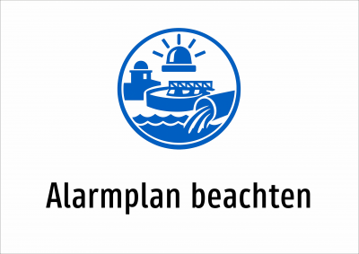 Alarmplan beachten