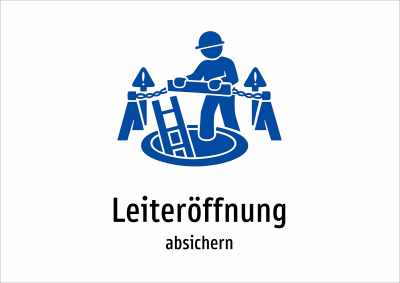 Leiteröffnung - absichern