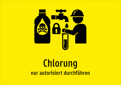 Chlorung - nur autorisiert durchführen
