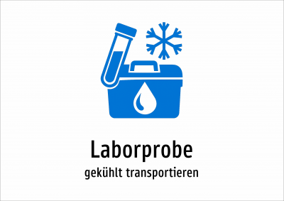 Laborprobe - gekühlt transportieren