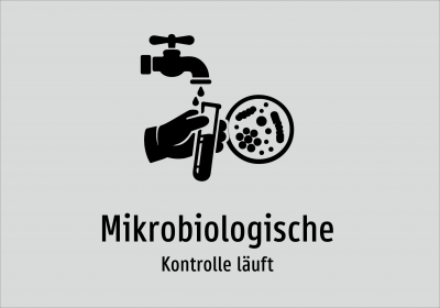 Mikrobiologische - Kontrolle läuft