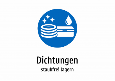Dichtungen - staubfrei lagern