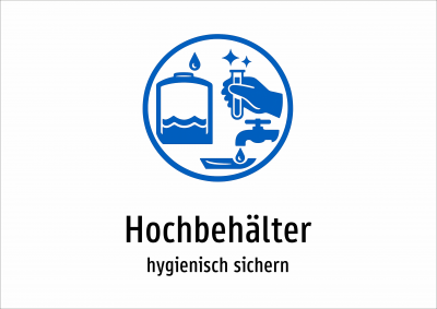Hochbehälter - hygienisch sichern