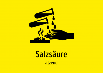 Salzsäure - ätzend