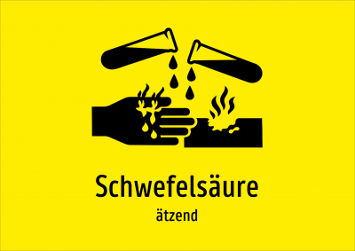 Schwefelsäure - ätzend