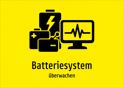 Batteriesystem - überwachen