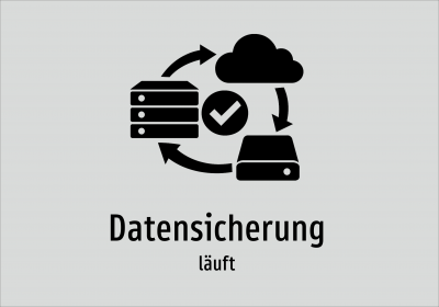 Datensicherung - läuft