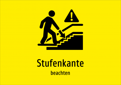 Stufenkante - beachten
