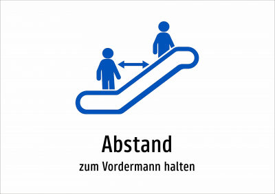 Abstand - zum Vordermann halten