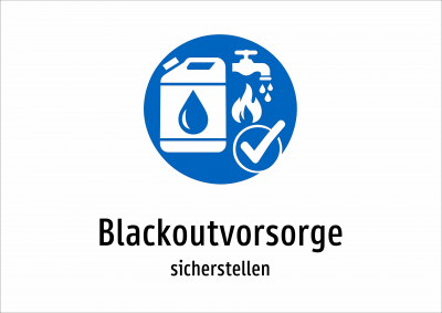 Blackoutvorsorge - sicherstellen